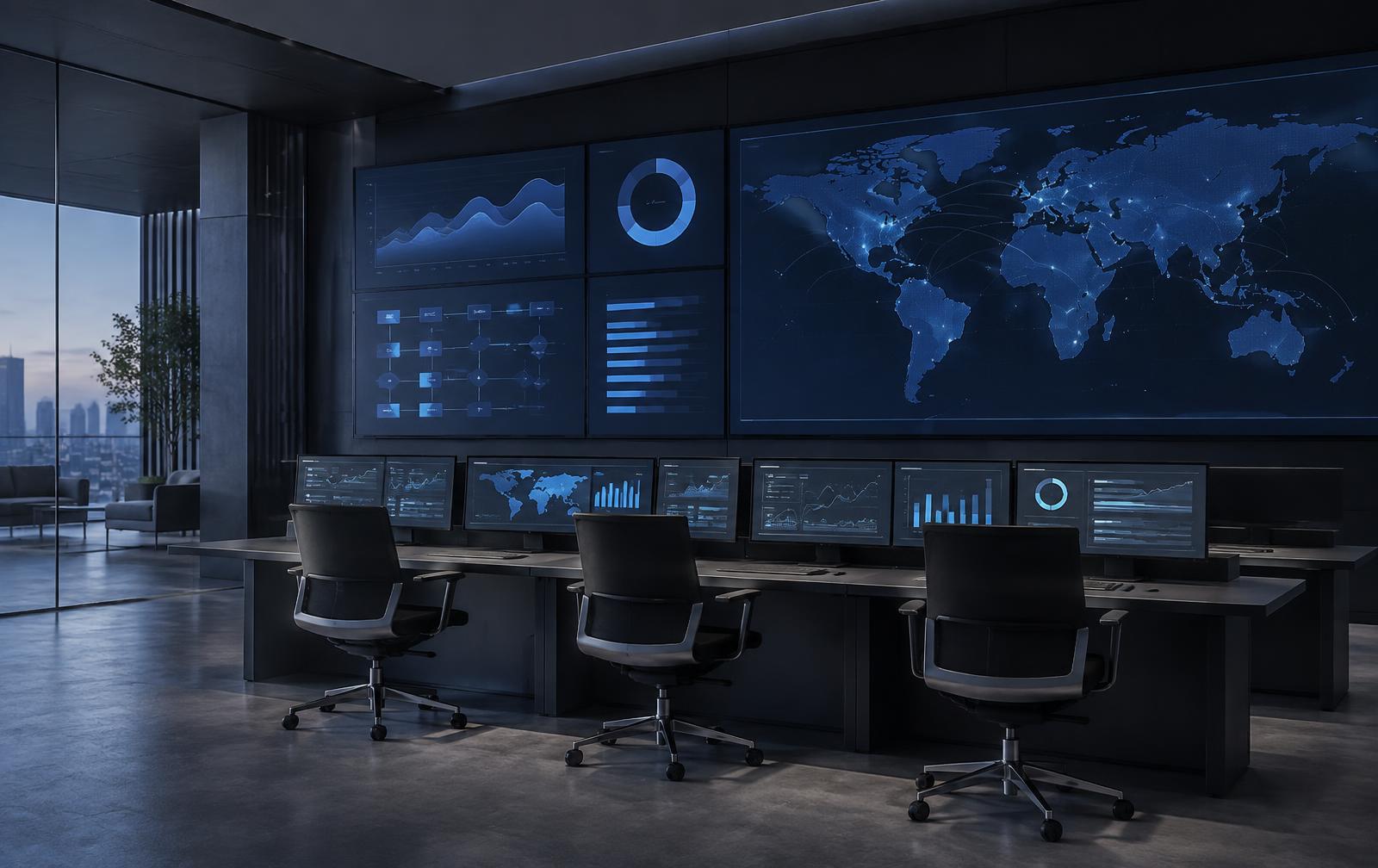 Illustrative enterprise operations control environment